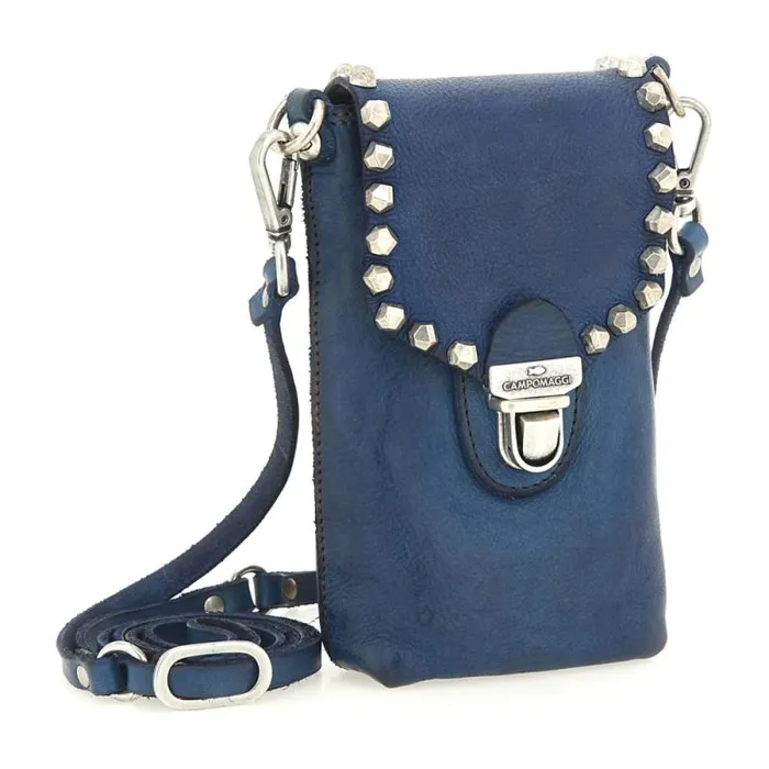 Wallets And Small Leather Accessories Women Campomaggi Betulla Blue