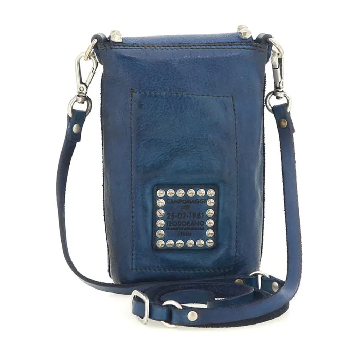 Wallets And Small Leather Accessories Women Campomaggi Betulla Blue