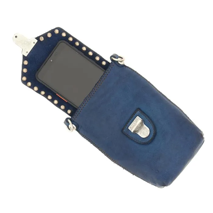 Wallets And Small Leather Accessories Women Campomaggi Betulla Blue