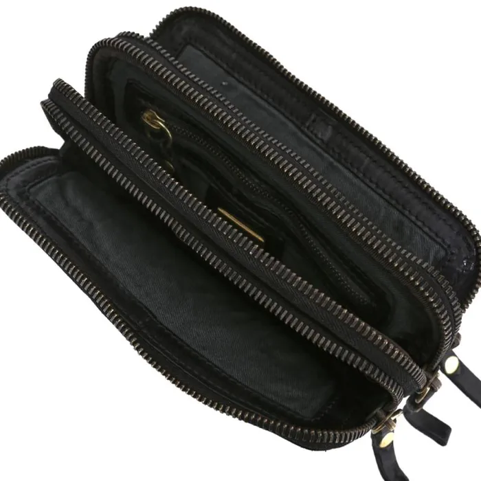 Wallets And Small Leather Accessories WomenMen Campomaggi Classic Black Wallets And Small Leather Accessories WomenMen Campomaggi Classic Black