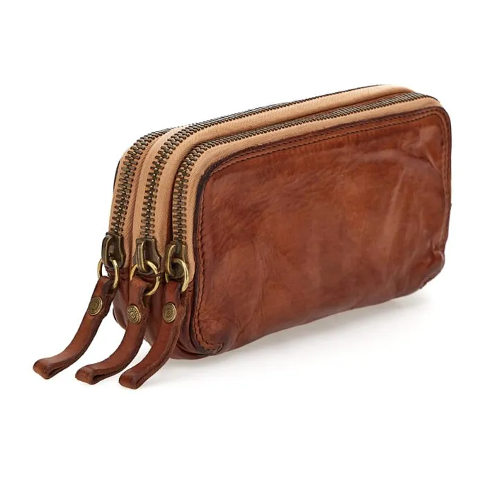 Wallets And Small Leather Accessories WomenMen Campomaggi Classic Cognac Wallets And Small Leather Accessories WomenMen Campomaggi Classic Cognac