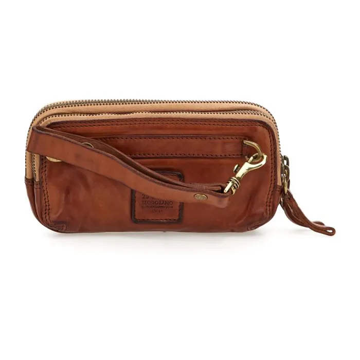 Wallets And Small Leather Accessories WomenMen Campomaggi Classic Cognac Wallets And Small Leather Accessories WomenMen Campomaggi Classic Cognac