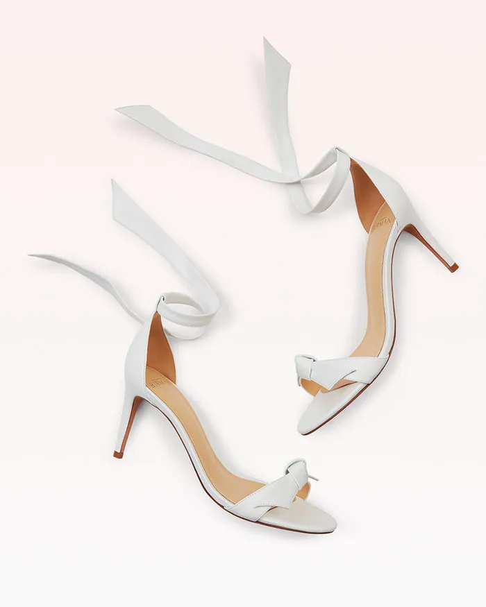 White Sandals For 8211 Clarita 75 White Alexandre Birman White Women Alexandre Birman Sandals