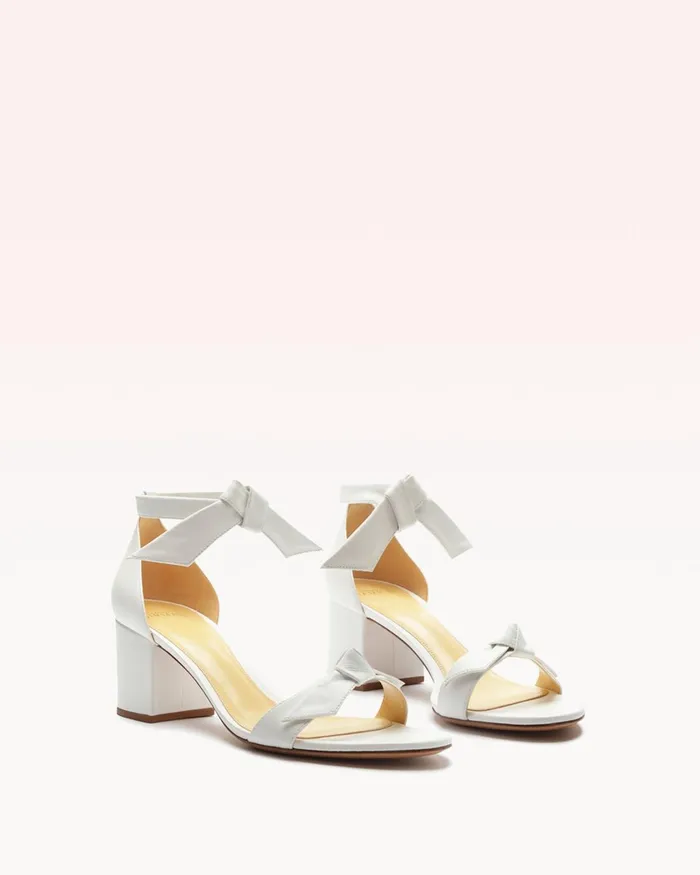 White Sandals For 8211 Clarita Block 60 Sandal Alexandre Birman White Women Alexandre Birman Sandals