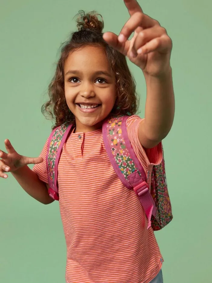 White Stuff ACCESSORIES Girls Backpack Pink Multi 8211 Kids White Stuff ACCESSORIES Girls Backpack Pink Multi 8211 Kids
