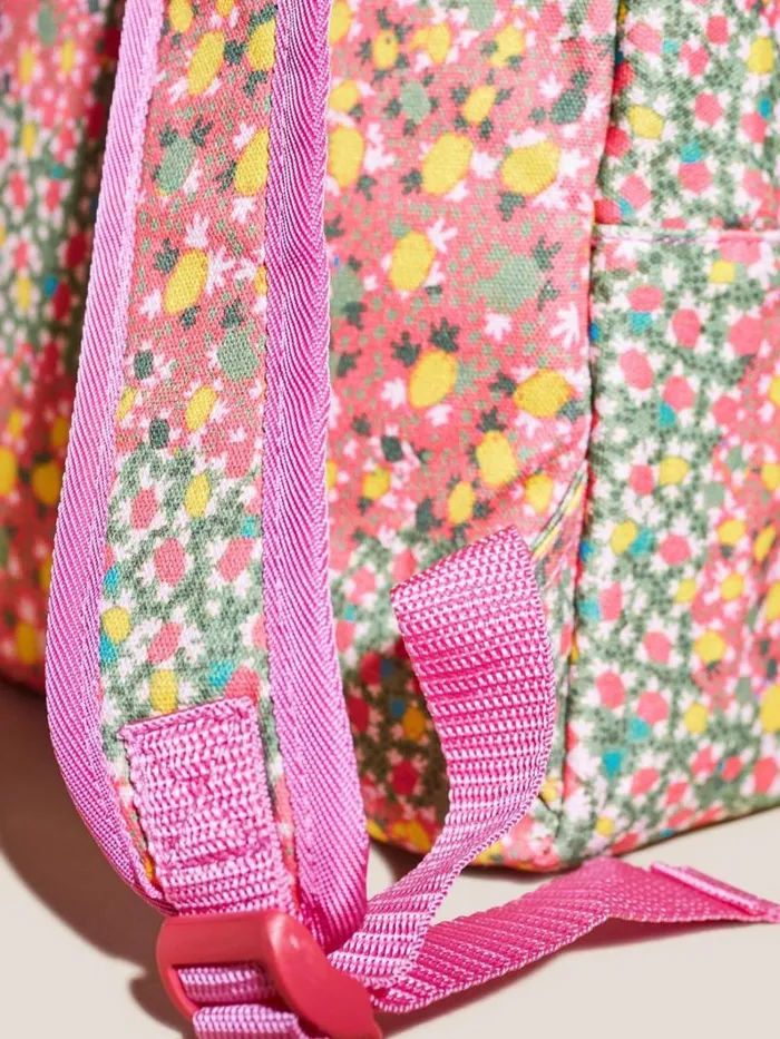 White Stuff ACCESSORIES Girls Backpack Pink Multi 8211 Kids White Stuff ACCESSORIES Girls Backpack Pink Multi 8211 Kids