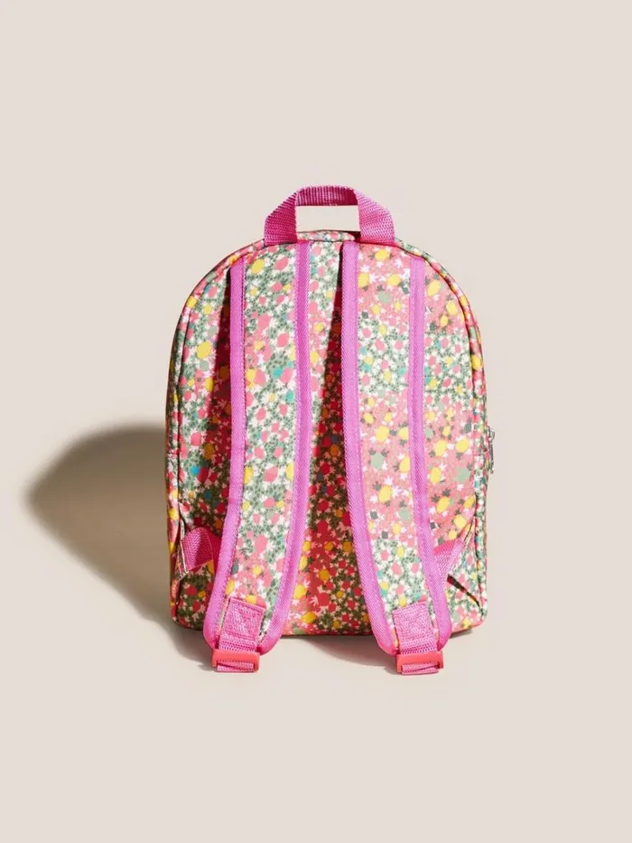 White Stuff ACCESSORIES Girls Backpack Pink Multi 8211 Kids White Stuff ACCESSORIES Girls Backpack Pink Multi 8211 Kids