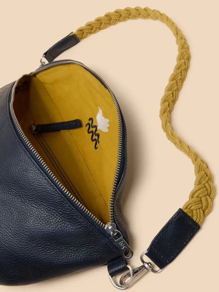 White Stuff BAGS and PURSES Sebby Leather Sling Bag Dark Navy 8211 Women White Stuff BAGS and PURSES Sebby Leather Sling Bag Dark Navy 8211 Women