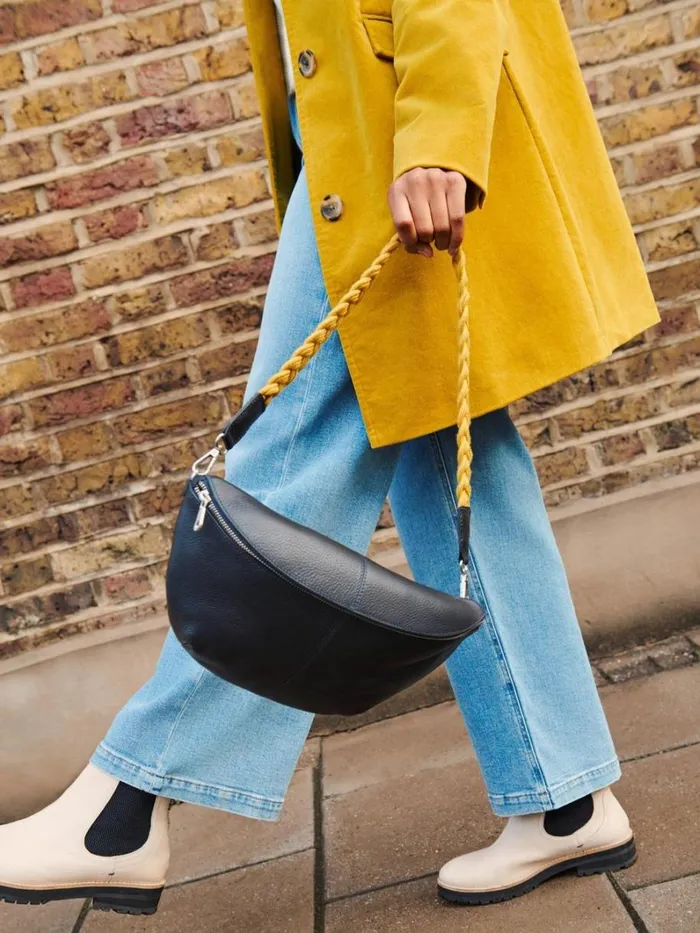 White Stuff BAGS and PURSES Sebby Leather Sling Bag Dark Navy 8211 Women White Stuff BAGS and PURSES Sebby Leather Sling Bag Dark Navy 8211 Women