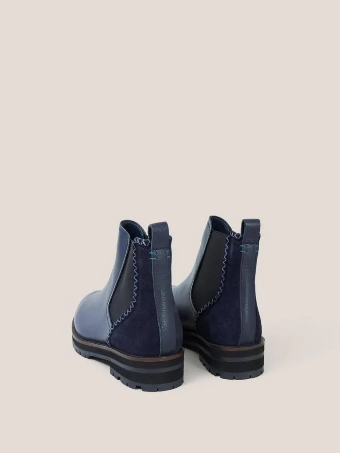 White Stuff BOOTS Esme Leather Chelsea Boot Dark Navy 8211 Women White Stuff BOOTS Esme Leather Chelsea Boot Dark Navy 8211 Women