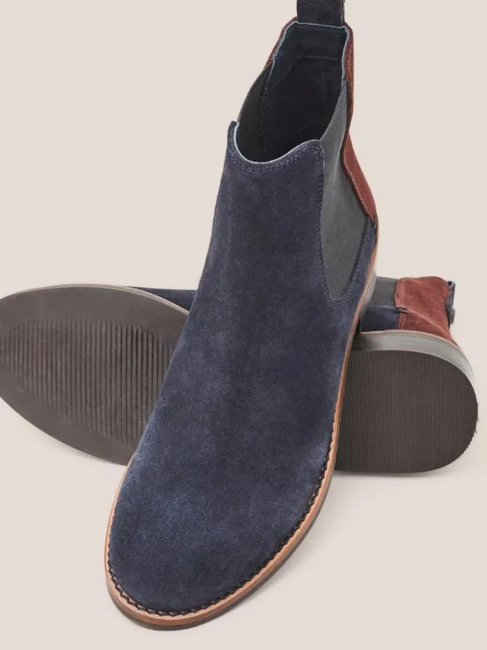 White Stuff BOOTS Frankie Suede Chelsea Boot Dark Navy 8211 Women White Stuff BOOTS Frankie Suede Chelsea Boot Dark Navy 8211 Women