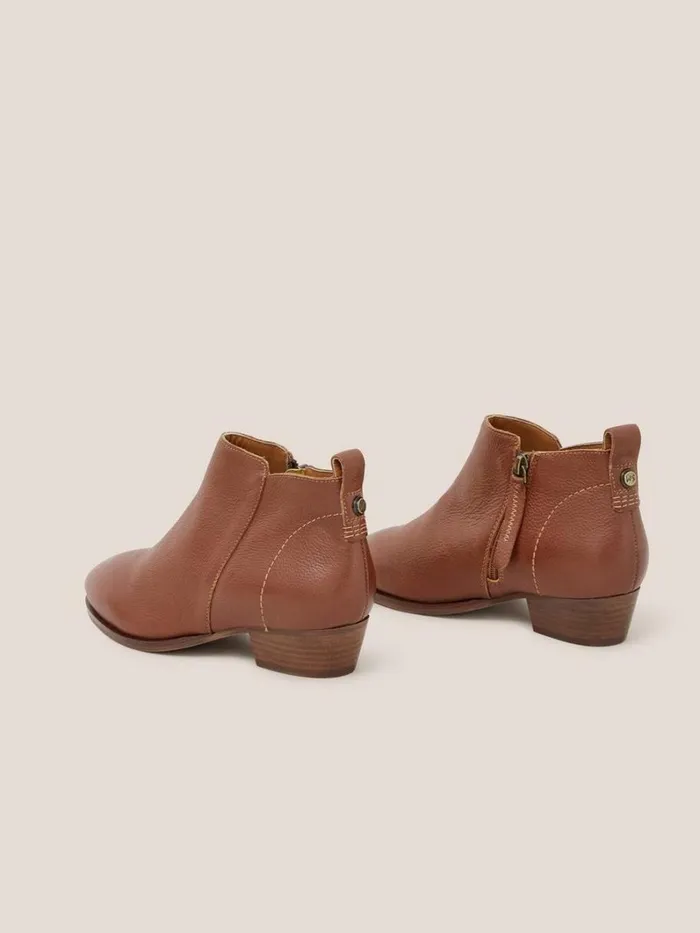 White Stuff BOOTS Willow Ankle Leather Boot Dark Tan 8211 Women White Stuff BOOTS Willow Ankle Leather Boot Dark Tan 8211 Women