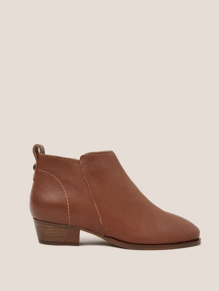 White Stuff BOOTS Willow Ankle Leather Boot Dark Tan 8211 Women White Stuff BOOTS Willow Ankle Leather Boot Dark Tan 8211 Women