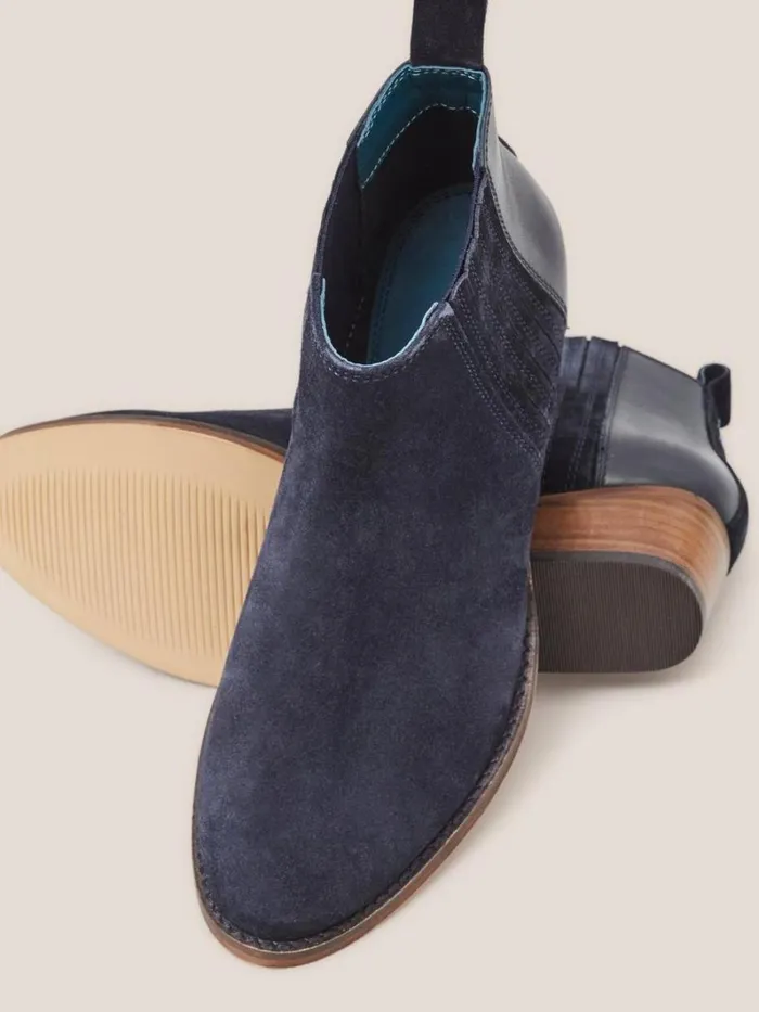 White Stuff BOOTS Winona Suede Ankle Boot Dark Navy 8211 Women White Stuff BOOTS Winona Suede Ankle Boot Dark Navy 8211 Women