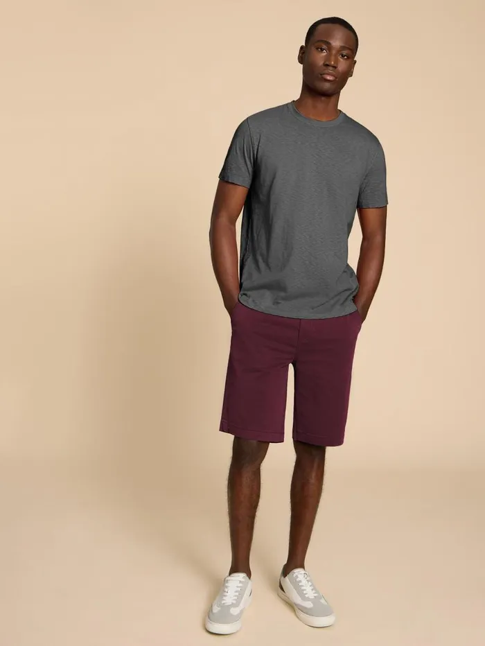 White Stuff CHINOS Sutton Organic Chino Short Dk Plum 8211 Men White Stuff CHINOS Sutton Organic Chino Short Dk Plum 8211 Men