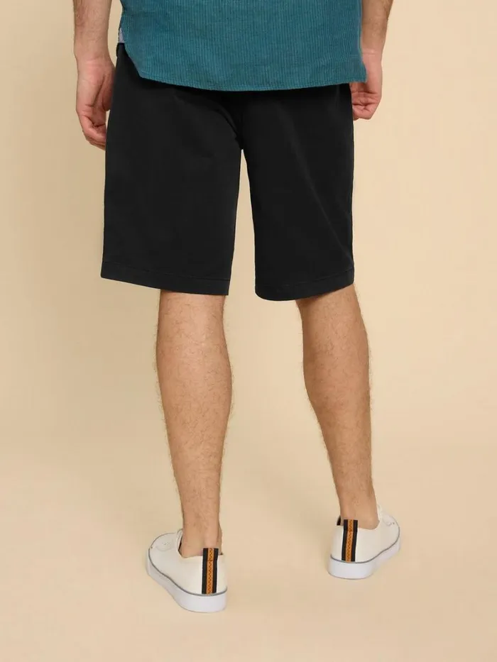 White Stuff CHINOS Sutton Organic Chino Short Washed Black 8211 Men White Stuff CHINOS Sutton Organic Chino Short Washed Black 8211 Men