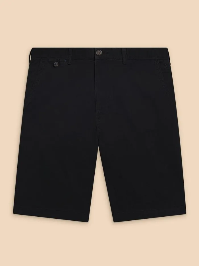 White Stuff CHINOS Sutton Organic Chino Short Washed Black 8211 Men White Stuff CHINOS Sutton Organic Chino Short Washed Black 8211 Men