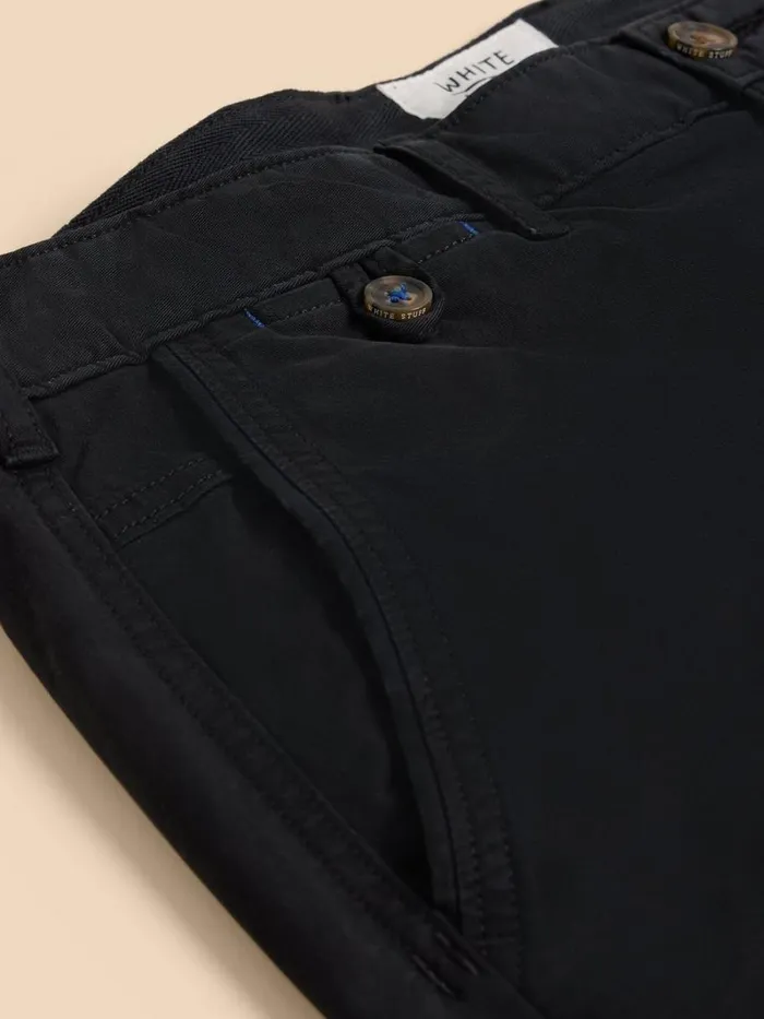White Stuff CHINOS Sutton Organic Chino Short Washed Black 8211 Men White Stuff CHINOS Sutton Organic Chino Short Washed Black 8211 Men