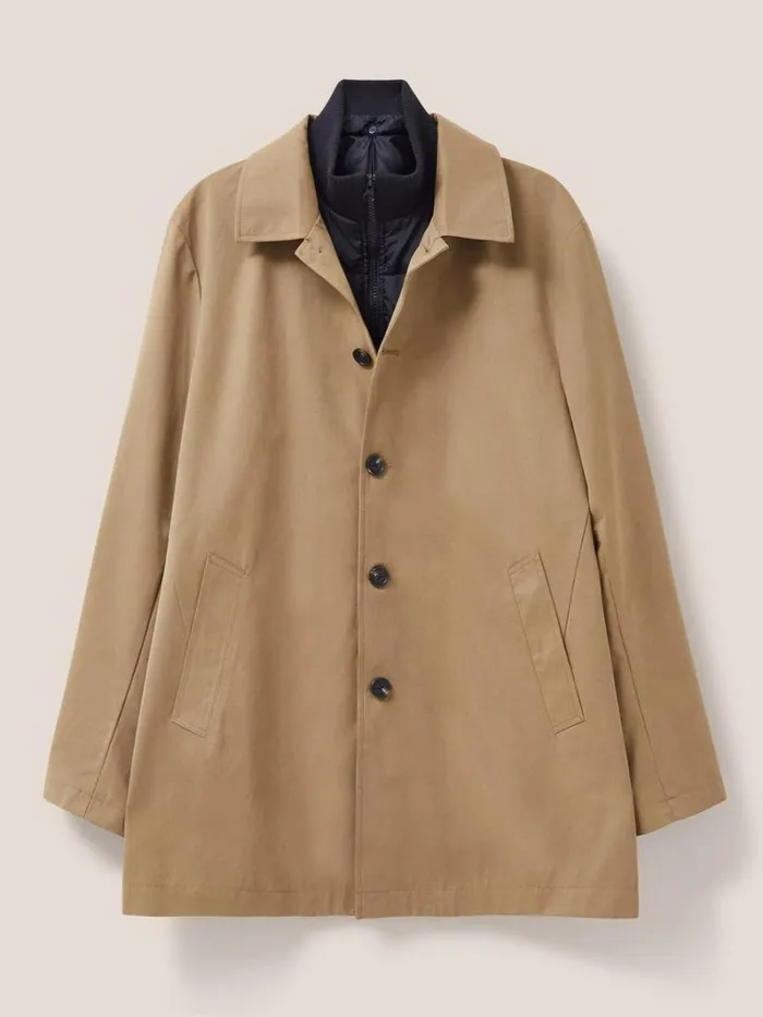 White Stuff COATS and JACKETS Anderson Mac Dark Tan 8211 Men White Stuff COATS and JACKETS Anderson Mac Dark Tan 8211 Men