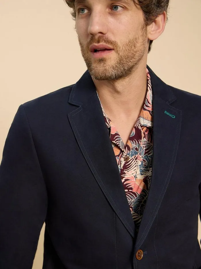 White Stuff COATS and JACKETS Chiltern Blazer Dark Navy 8211 Men White Stuff COATS and JACKETS Chiltern Blazer Dark Navy 8211 Men