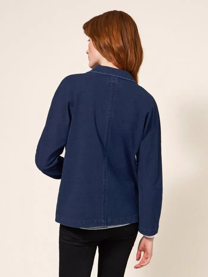 White Stuff COATS and JACKETS Daphne Jersey Blazer Dk Denim 8211 Women White Stuff COATS and JACKETS Daphne Jersey Blazer Dk Denim 8211 Women