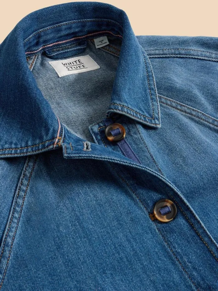 White Stuff COATS and JACKETS Eden Denim Relaxed Jacket Mid Denim 8211 Women White Stuff COATS and JACKETS Eden Denim Relaxed Jacket Mid Denim 8211 Women