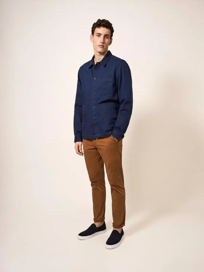 White Stuff COATS and JACKETS Fabien Chore Jacket French Navy 8211 Men