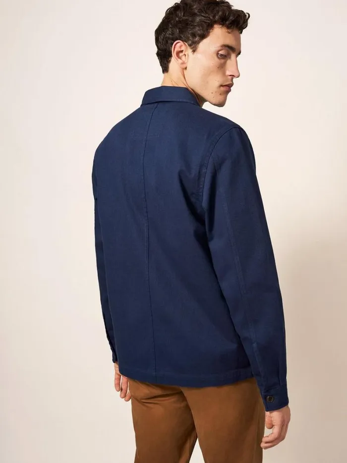 White Stuff COATS and JACKETS Fabien Chore Jacket French Navy 8211 Men White Stuff COATS and JACKETS Fabien Chore Jacket French Navy 8211 Men