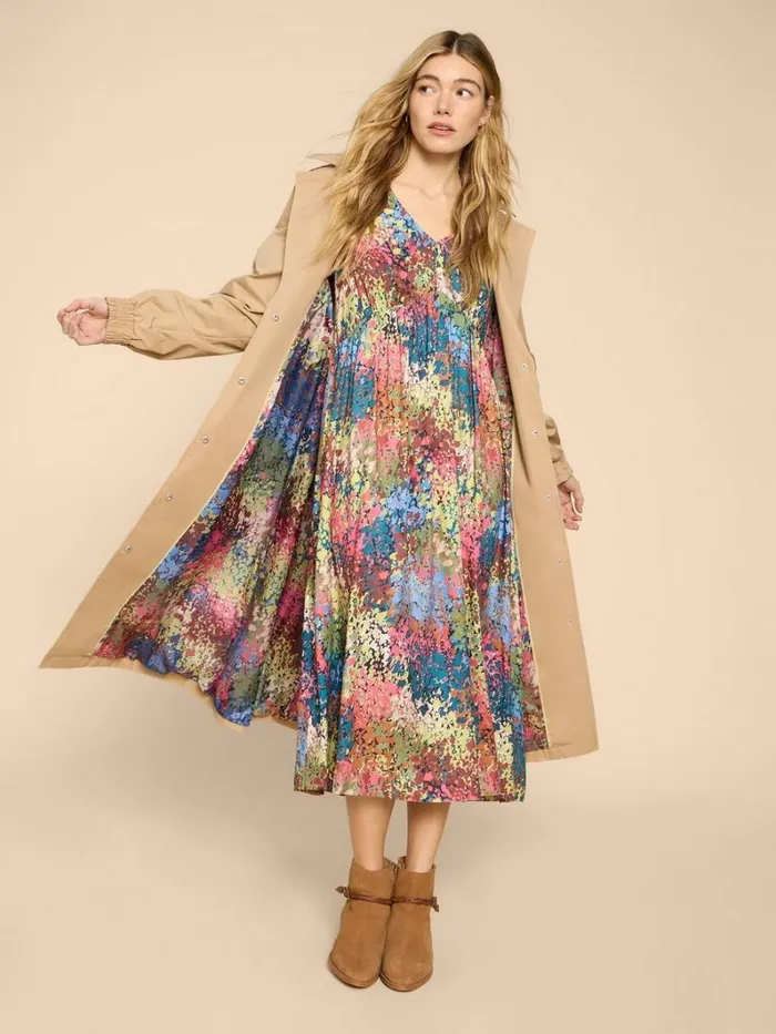 White Stuff COATS and JACKETS Finley Trench Coat Light Natural 8211 Women