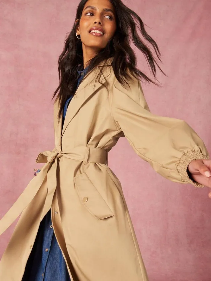 White Stuff COATS and JACKETS Finley Trench Coat Light Natural 8211 Women White Stuff COATS and JACKETS Finley Trench Coat Light Natural 8211 Women