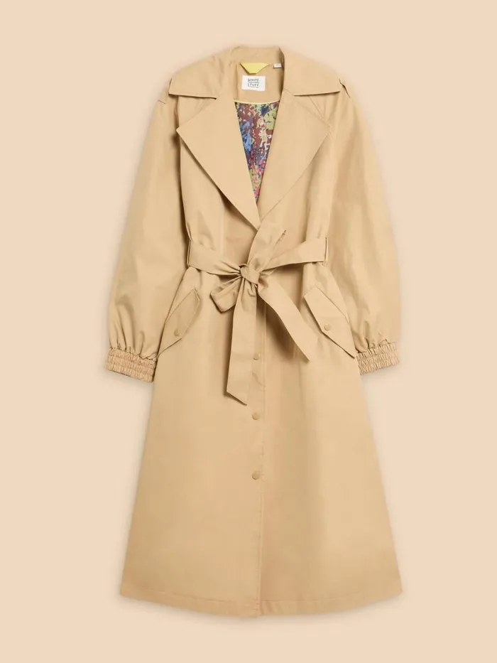 White Stuff COATS and JACKETS Finley Trench Coat Light Natural 8211 Women White Stuff COATS and JACKETS Finley Trench Coat Light Natural 8211 Women
