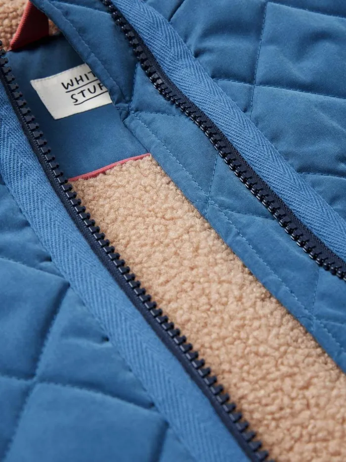White Stuff COATS and JACKETS Luckie Coat Mid Blue 8211 Women White Stuff COATS and JACKETS Luckie Coat Mid Blue 8211 Women