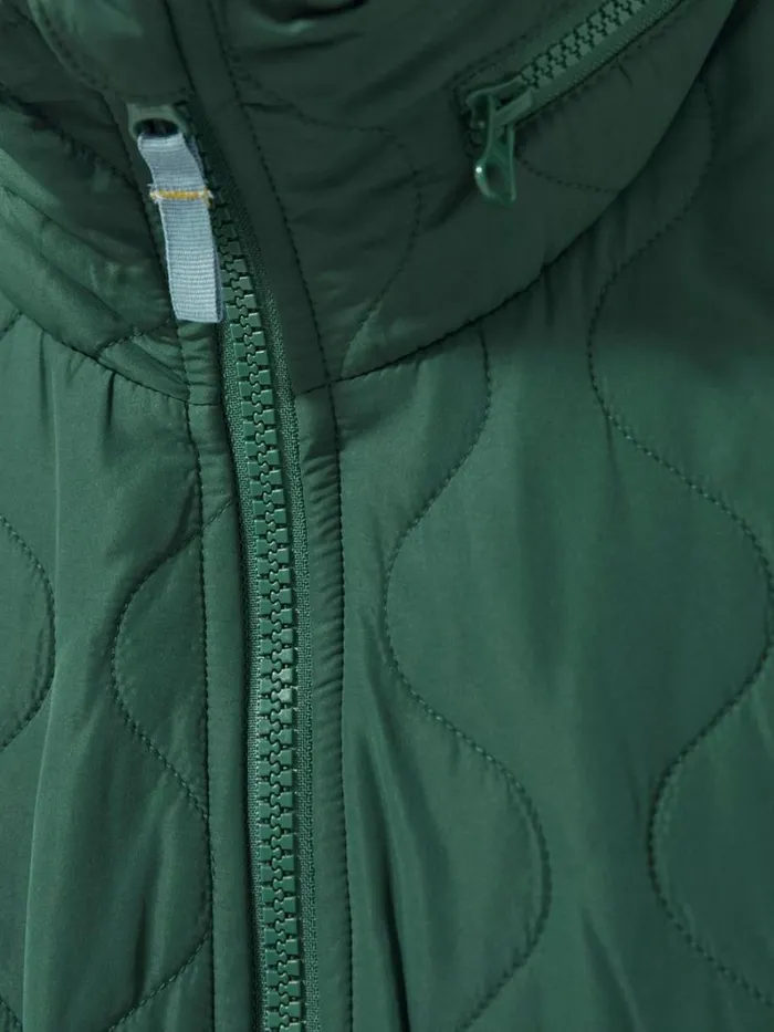 White Stuff COATS and JACKETS Maddison Quilted Gilet Mid Green 8211 Women White Stuff COATS and JACKETS Maddison Quilted Gilet Mid Green 8211 Women
