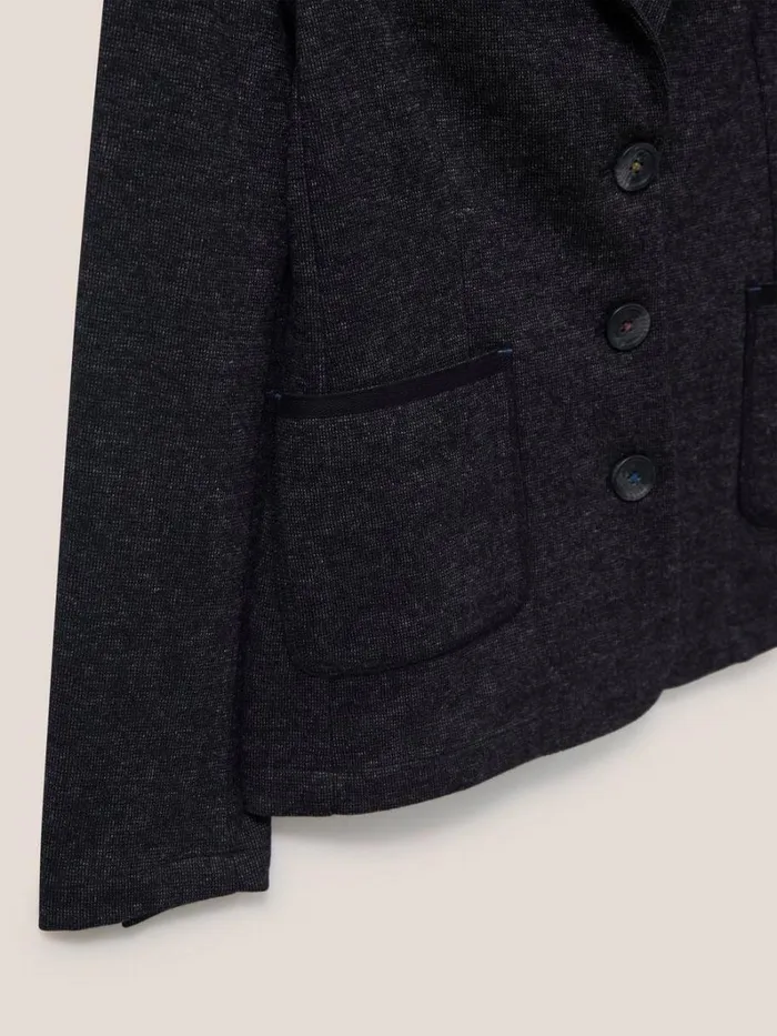White Stuff COATS and JACKETS Olivia Wool Mix Blazer Grey Multi 8211 Women White Stuff COATS and JACKETS Olivia Wool Mix Blazer Grey Multi 8211 Women