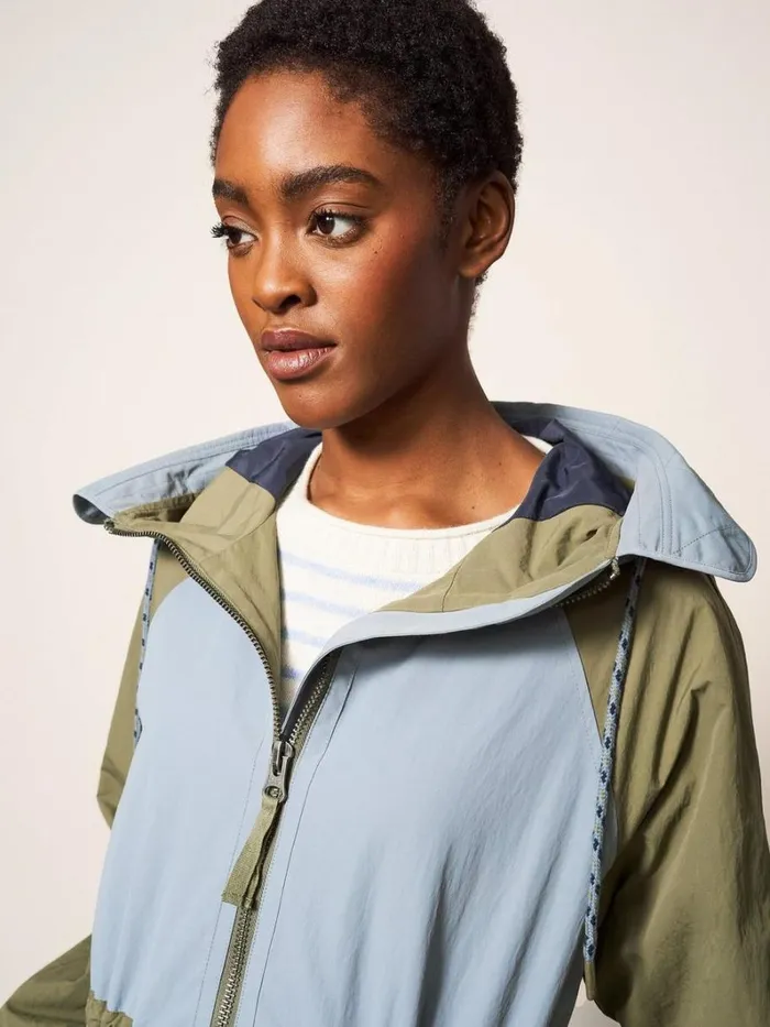 White Stuff COATS and JACKETS Quinn Parka Blue Multi 8211 Women White Stuff COATS and JACKETS Quinn Parka Blue Multi 8211 Women