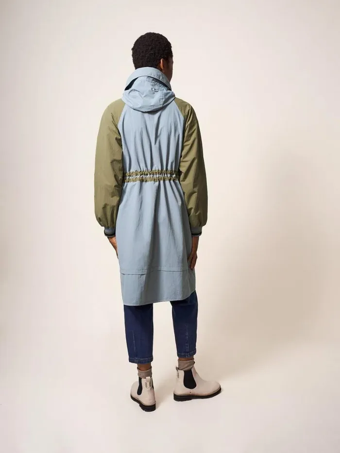 White Stuff COATS and JACKETS Quinn Parka Blue Multi 8211 Women White Stuff COATS and JACKETS Quinn Parka Blue Multi 8211 Women