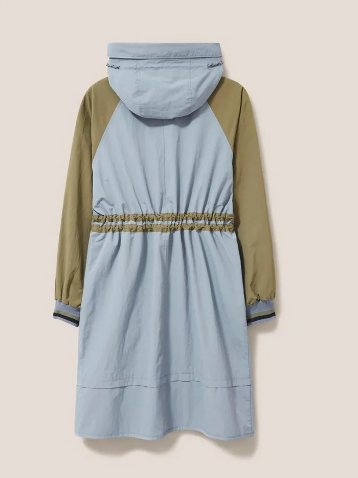 White Stuff COATS and JACKETS Quinn Parka Blue Multi 8211 Women White Stuff COATS and JACKETS Quinn Parka Blue Multi 8211 Women