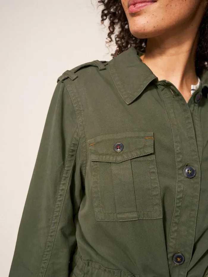 White Stuff COATS and JACKETS Sadie Jacket Khaki Green 8211 Women White Stuff COATS and JACKETS Sadie Jacket Khaki Green 8211 Women