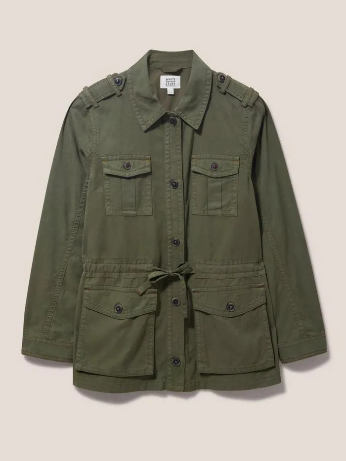 White Stuff COATS and JACKETS Sadie Jacket Khaki Green 8211 Women White Stuff COATS and JACKETS Sadie Jacket Khaki Green 8211 Women
