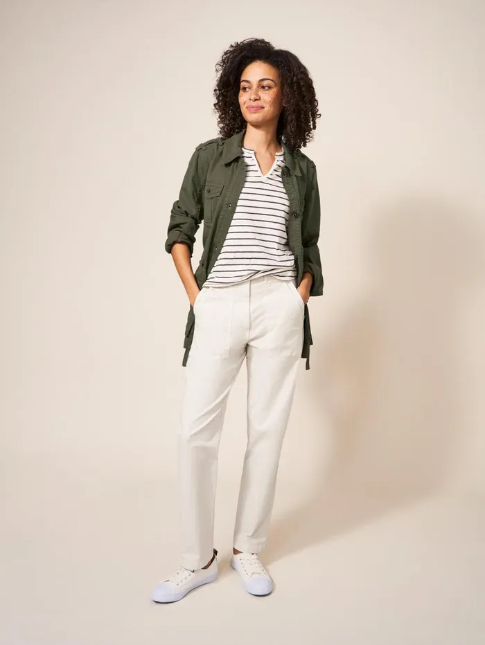White Stuff COATS and JACKETS Sadie Jacket Khaki Green 8211 Women White Stuff COATS and JACKETS Sadie Jacket Khaki Green 8211 Women