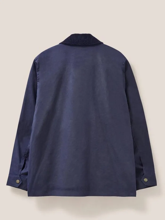 White Stuff COATS and JACKETS Waxed Jacket Dark Navy 8211 Men White Stuff COATS and JACKETS Waxed Jacket Dark Navy 8211 Men