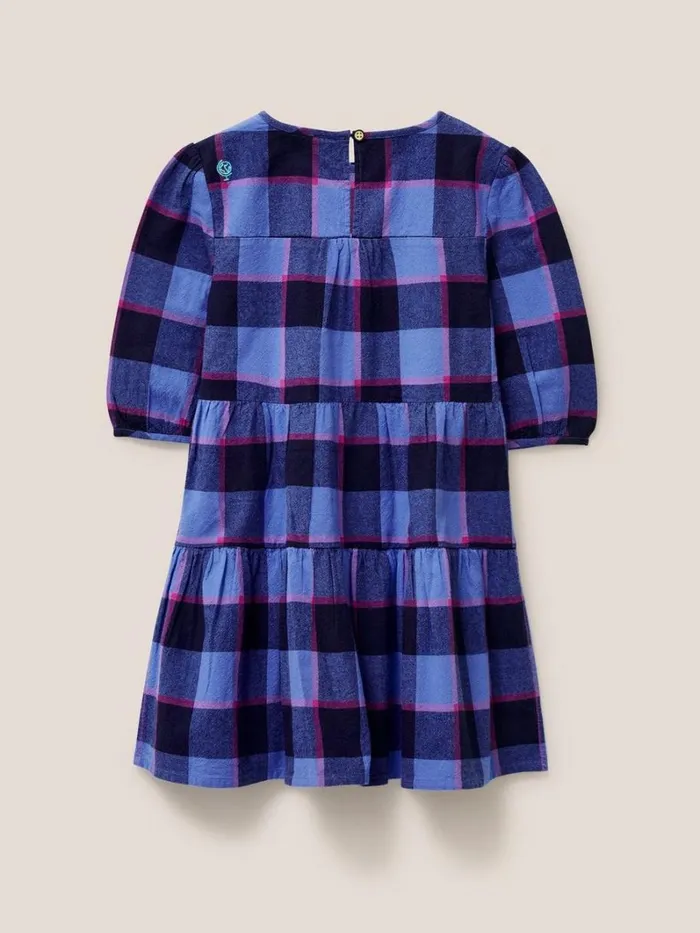 White Stuff DRESSES and SKIRTS Chloe Check Dress Blue Multi 8211 Kids White Stuff DRESSES and SKIRTS Chloe Check Dress Blue Multi 8211 Kids