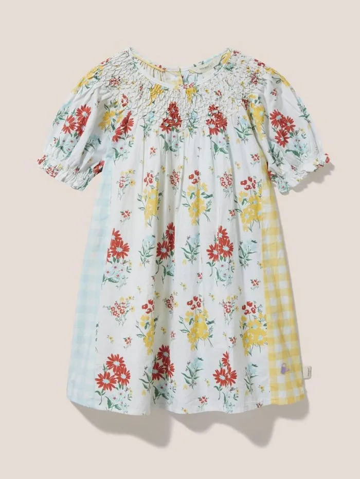 White Stuff DRESSES and SKIRTS Jasmine Dress Ivory Multi 8211 Kids White Stuff DRESSES and SKIRTS Jasmine Dress Ivory Multi 8211 Kids