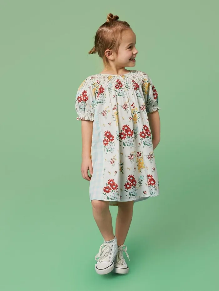 White Stuff DRESSES and SKIRTS Jasmine Dress Ivory Multi 8211 Kids White Stuff DRESSES and SKIRTS Jasmine Dress Ivory Multi 8211 Kids