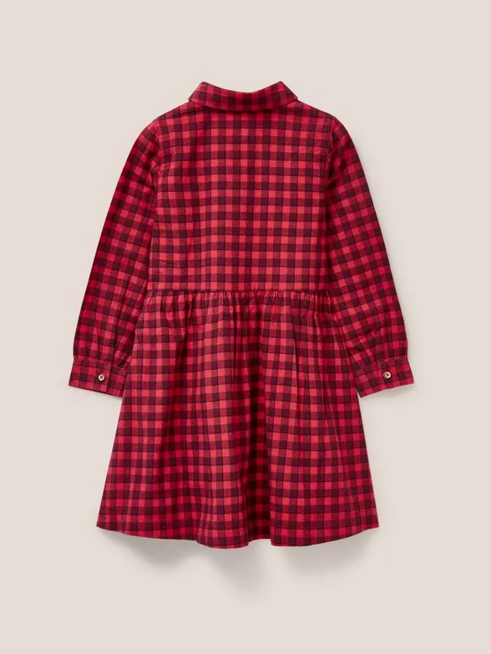 White Stuff DRESSES and SKIRTS Leila Check Shirt Dress Red Multi 8211 Kids White Stuff DRESSES and SKIRTS Leila Check Shirt Dress Red Multi 8211 Kids