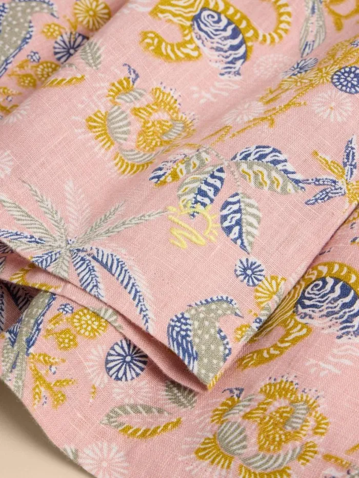 White Stuff DRESSES and SKIRTS Printed Woven Skirt Pink Multi 8211 Kids