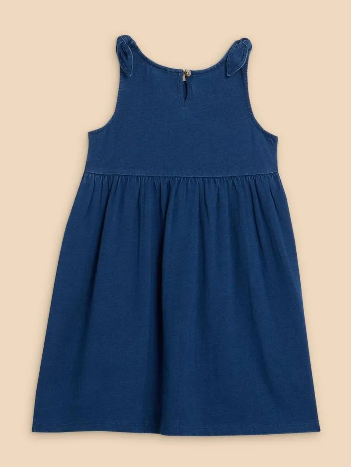 White Stuff DRESSES and SKIRTS Tie Shoulder Jersey Dress Dark Navy 8211 Kids White Stuff DRESSES and SKIRTS Tie Shoulder Jersey Dress Dark Navy 8211 Kids
