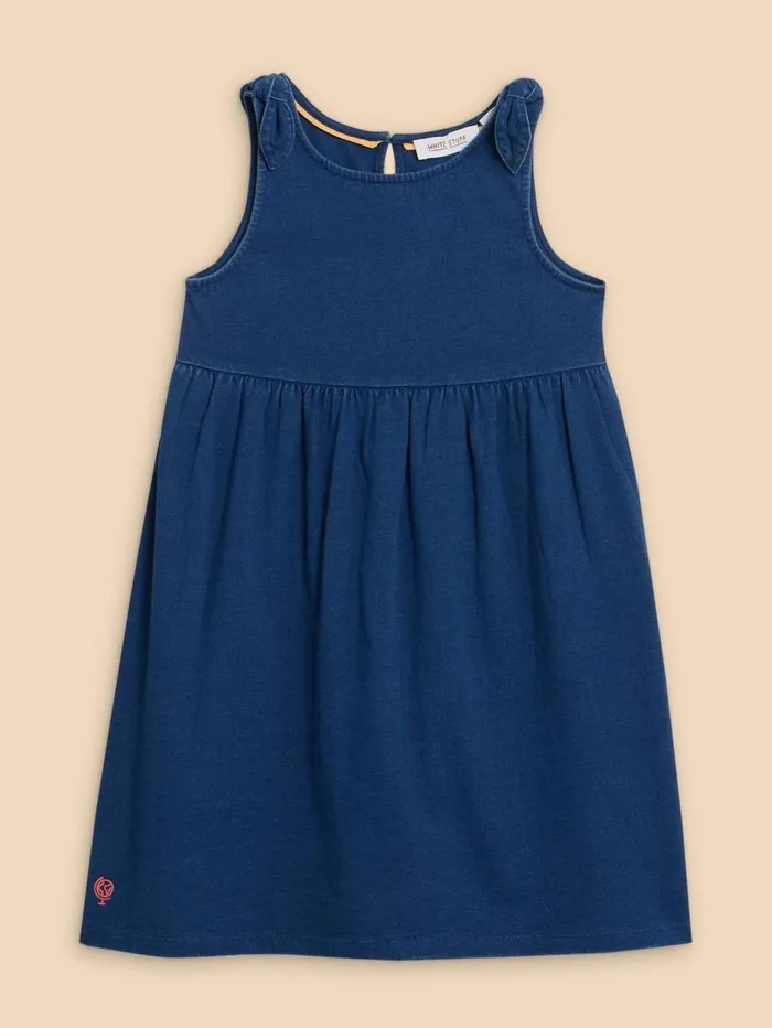 White Stuff DRESSES and SKIRTS Tie Shoulder Jersey Dress Dark Navy 8211 Kids White Stuff DRESSES and SKIRTS Tie Shoulder Jersey Dress Dark Navy 8211 Kids