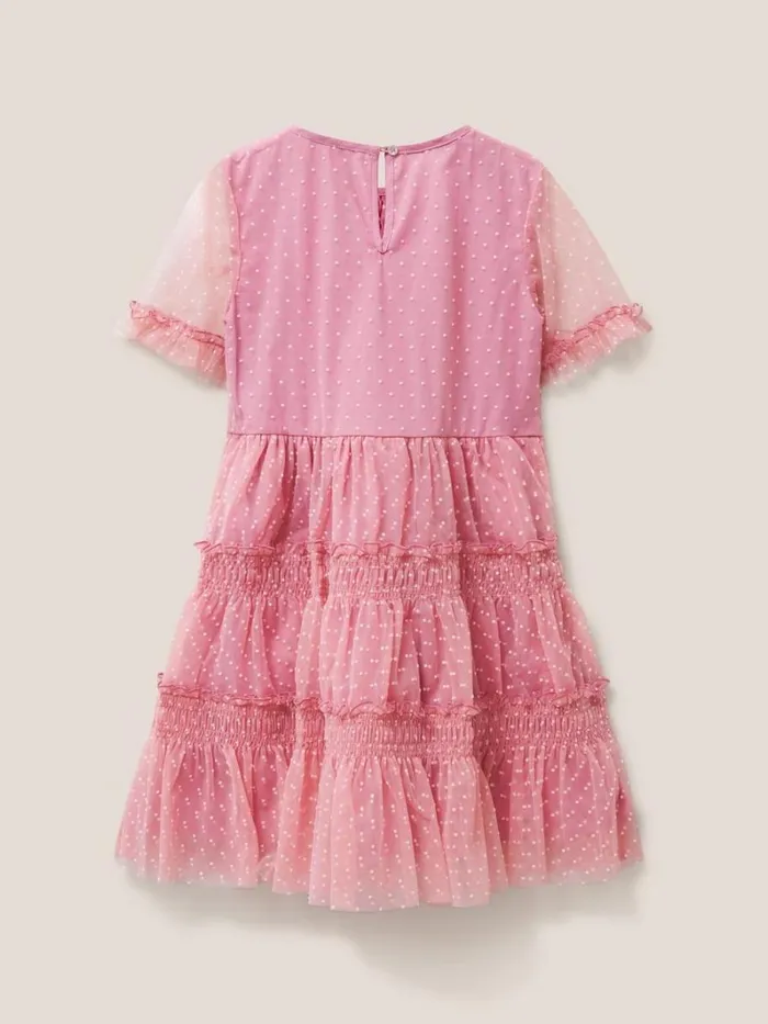 White Stuff DRESSES and SKIRTS Tuelle Party Dress Dusty Pink 8211 Kids White Stuff DRESSES and SKIRTS Tuelle Party Dress Dusty Pink 8211 Kids