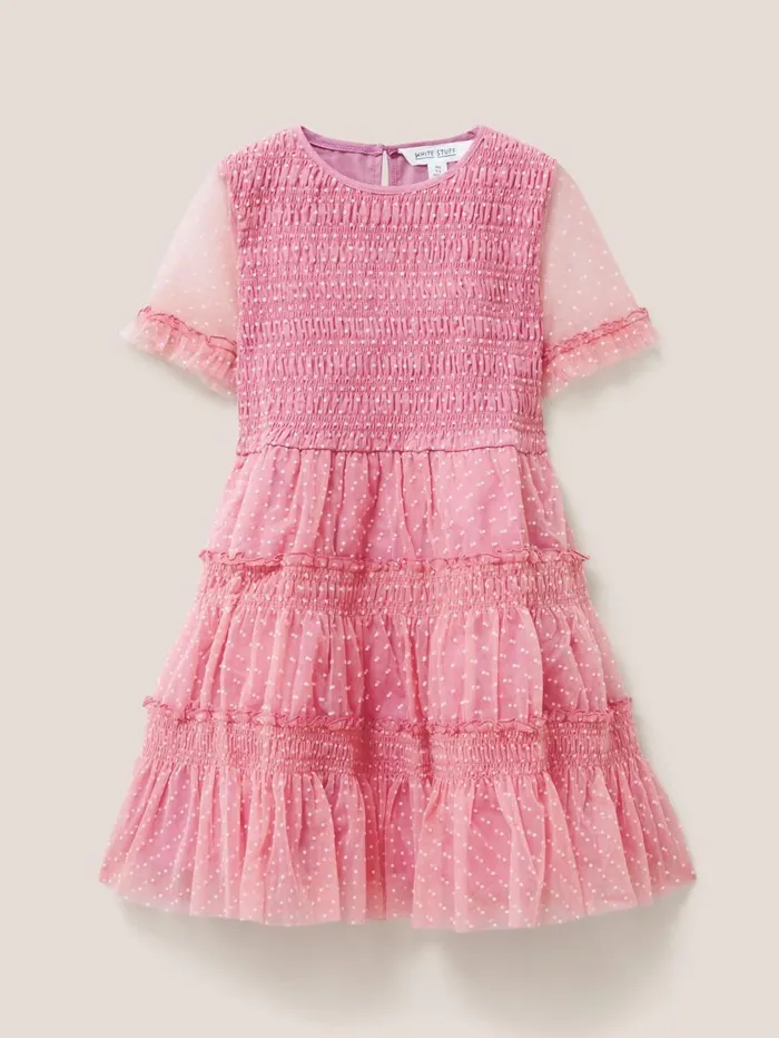 White Stuff DRESSES and SKIRTS Tuelle Party Dress Dusty Pink 8211 Kids White Stuff DRESSES and SKIRTS Tuelle Party Dress Dusty Pink 8211 Kids